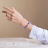 Lapis Lazuli | .925 Sterling Silver | Firefly Glass Bracelet